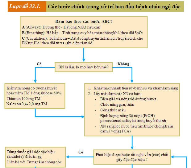 Chẩn Đoán Và Xử Trí Chung Ngộ Độc Cấp