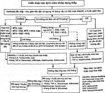 Phác đồ chẩn đoán và điều trị viêm khớp dạng thấp