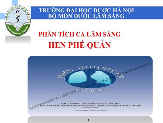 Phân tích ca lâm sàng cấp cứu nhi khoa: Hen phế quản