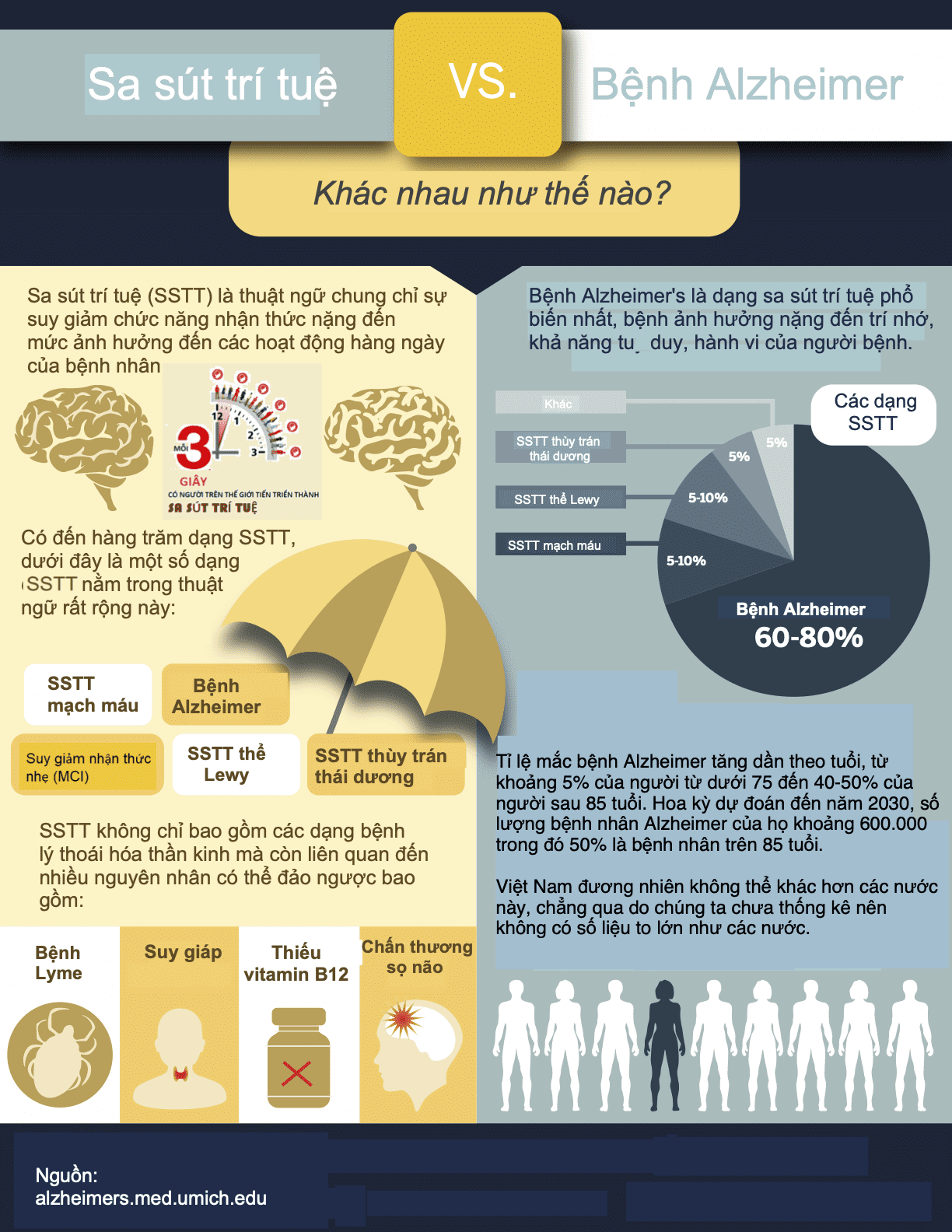 Sa sút trí tuệ trong bệnh alzheimer