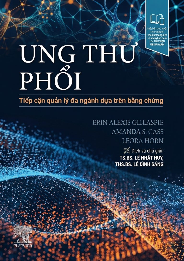 Bìa sách UNG THƯ PHỔI TIẾP CẬN ĐA NGÀNH